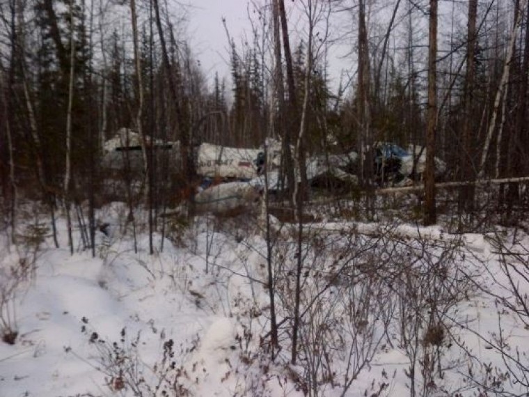Самолет ТуМ3 разбился в Мурманской области при заходе на посадку