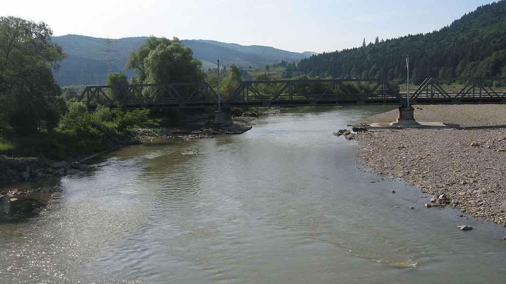 Река Молдова.