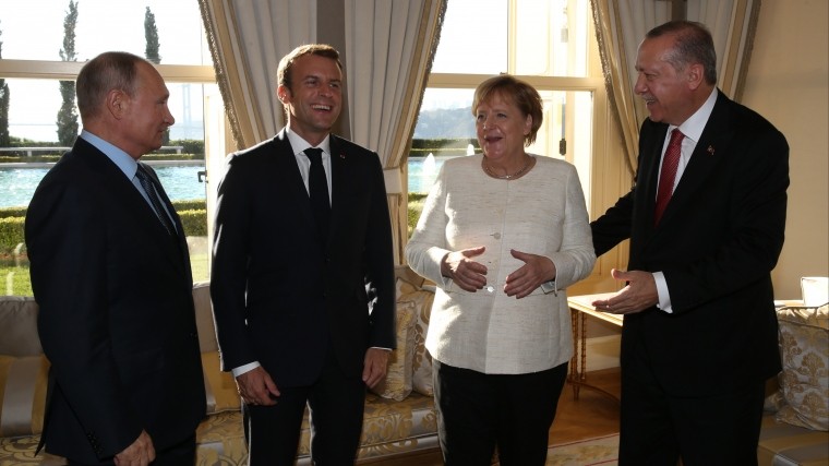 Четырехсторонний саммит по Сирии в Стамбуле завершился