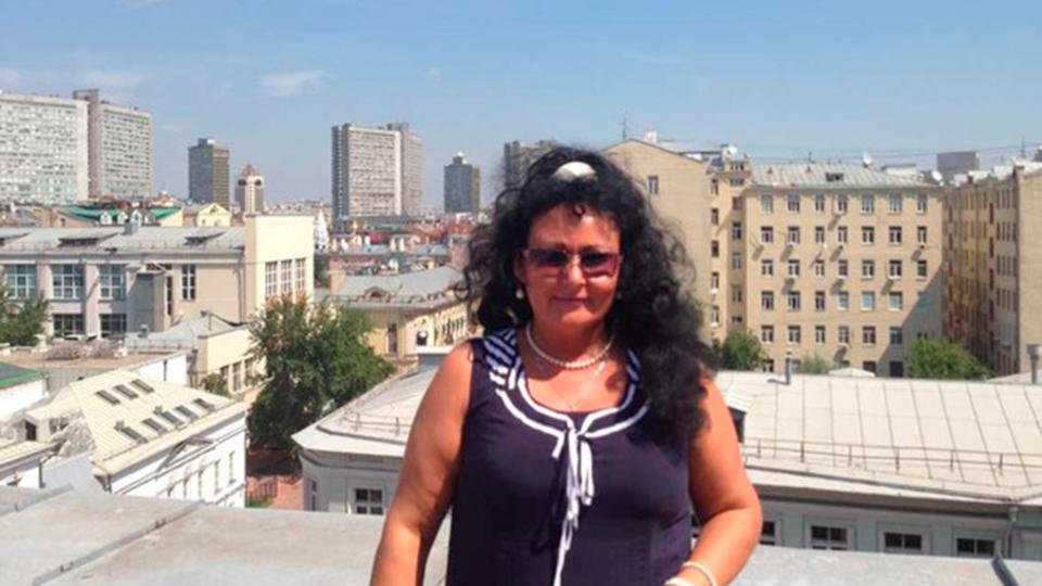 Наталья на крыше здания МИД РФ (Фото: соцсети)