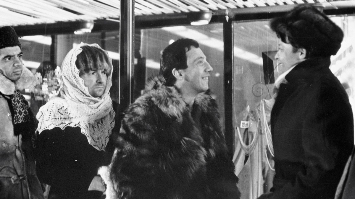 Слева направо: актеры Раднэр Муратов, Георгий Вицин и Савелий Крамаров  к/ф "Джентльмены удачи", 1971-й