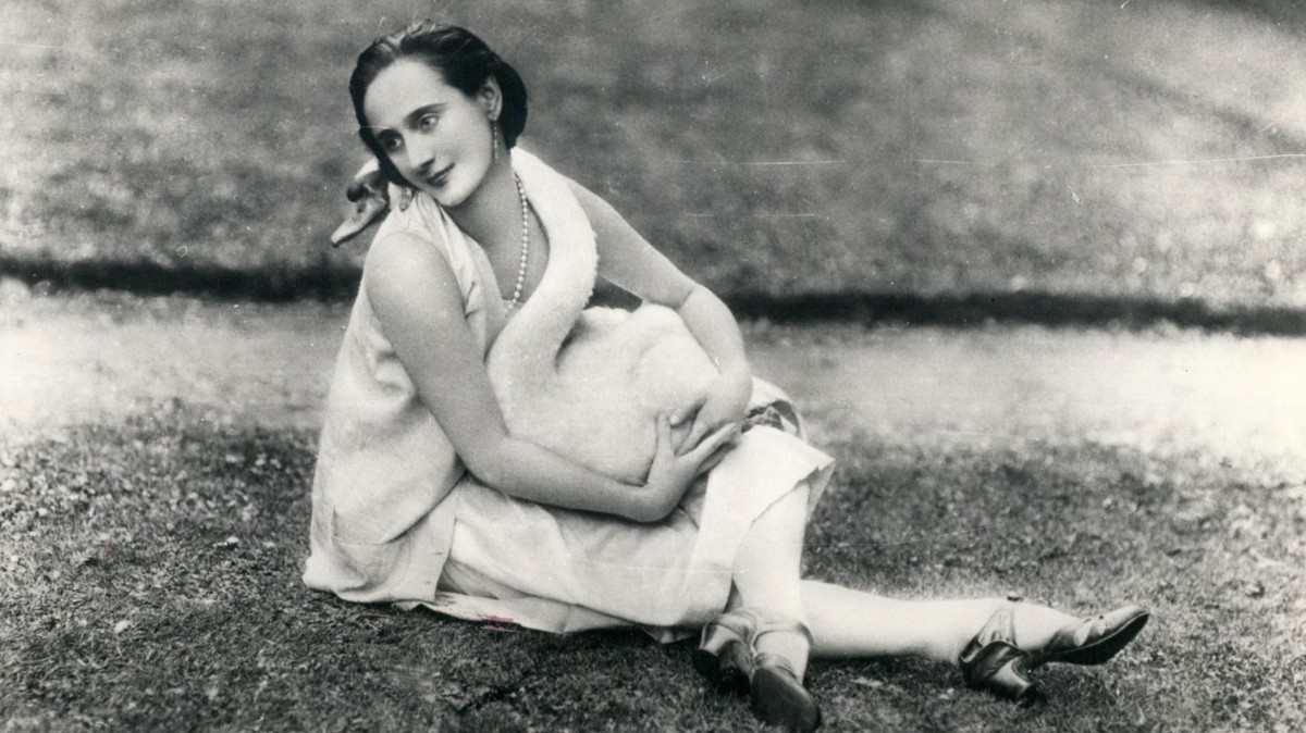 Балерина Анна Павлова в 1913-м
