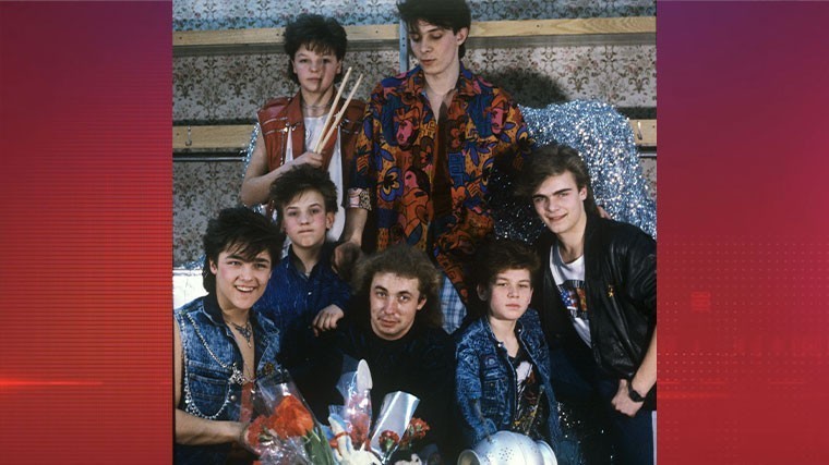 диско-группа "Ласковый май" 1989 год
