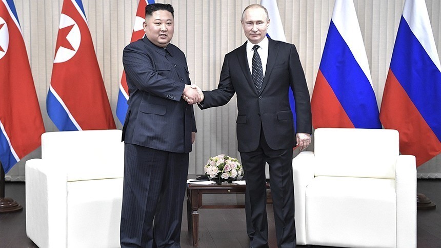 С Владимиром Путиным во время визита во Владивосток в апреле 2019 года.