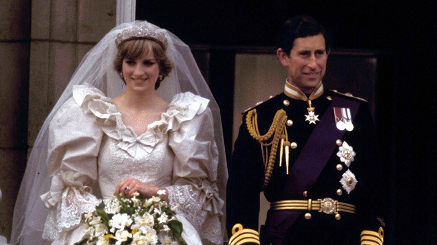 Свадьба принца Чарльза и Дианы Спенсер 29 июля 1981 г.
