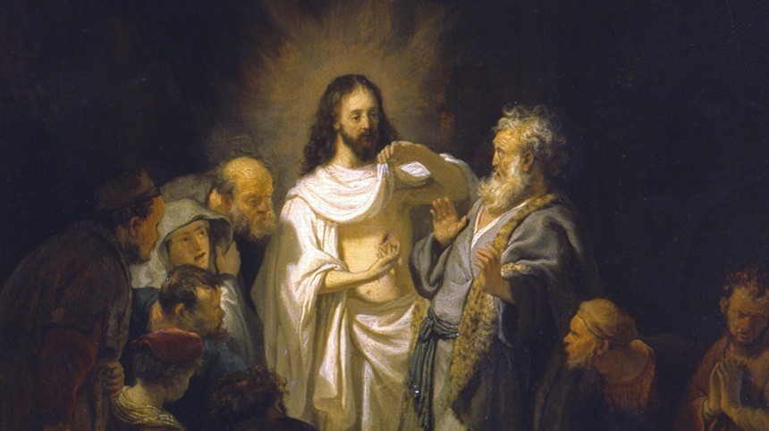 Картина "Неверие апостола Фомы".