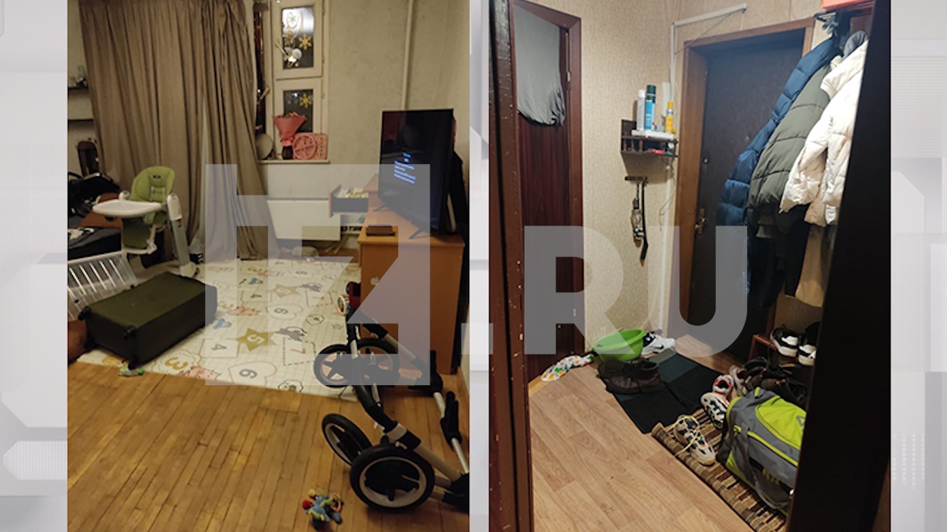 Годовалые дети два дня рыдали в запертой квартире рядом с мертвецом — фото с места