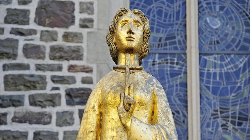 Статуя Святой Агаты, Приходская церковь Святого Мартина, Германия.