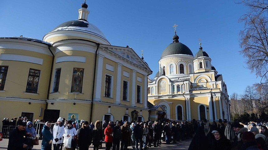 Покровский женский монастырь города Москвы.