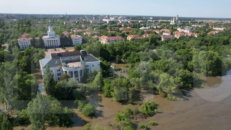 Ночные удары по Каховской ГЭС разрушили задвижки