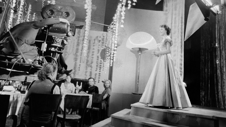 Съемки фильма &laquo;Карнавальная ночь&raquo; на Мосфильме