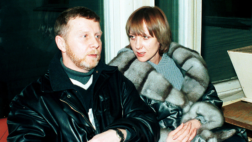 Елена Яковлева и ее муж Валерий Шальных.