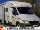 Французские туристы пытались вывезти из Украины младенцев в ящике для вещей