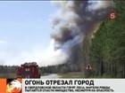 В Свердловской области горят леса, огонь подбирается к дачному поселку