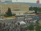 В Греции разогнали митинг у здания парламента