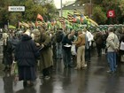 Тысячи верующих собрались в храме Христа Спасителя на молебен, посвященный победе над армией Наполеона