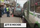 Девушка, сбившая на внедорожнике людей на остановке, сама в тяжелом состоянии в больнице