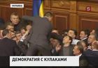 Депутаты Верховной Рады Украины подрались, избирая спикера