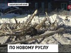 В Хабаровском крае -  посёлок Горный спасают от наводнений. Но местные жители всё равно боятся и хотят сбежать