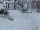 Петропавловск-Камчатский по пояс в снегу. Не ходит транспорт, закрыты школы