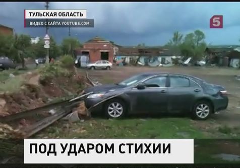 По Тульской области пронесся ураган, есть пострадавшие