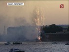 День ВМФ завершился яркими фейерверками