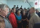 Владимир Путин в Хабаровске встретился с жителями, пострадавшими от наводнения