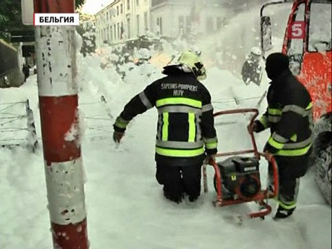 Бельгийские пожарные устроили беспорядки в Брюсселе