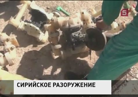 В Сирии завершат демонтаж всех цехов по производству химоружия