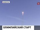 Факел Олимпиады впервые в истории отправился в космос