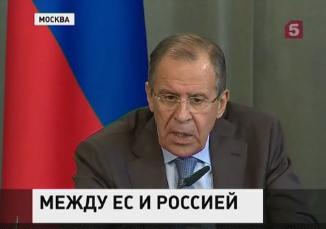 Сергей Лавров опроверг обвинения Евросоюза в адрес Москвы