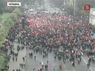 Киевская оппозиция всю ночь митинговала за евроинтеграцию