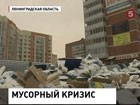 Обычные мусоровозы ждут  жители спального района Ленинградской области