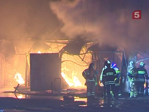 В Москве выясняют обстоятельства гибели двоих пожарных