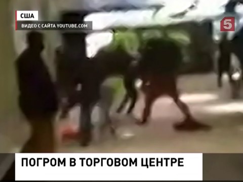 В Нью-Йорке подростки устроили погром в торговом центре