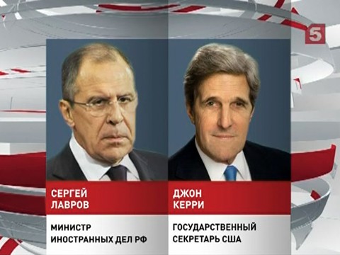 Джон Керри позвонил по телефону Сергею Лаврову