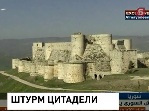 Правительственные войска Сирии выбили боевиков из старинного замка