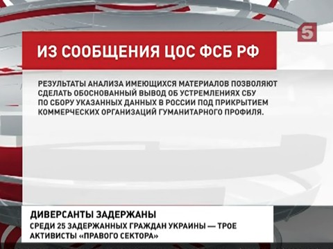 Федеральная служба безопасности России предотвратила серию терактов