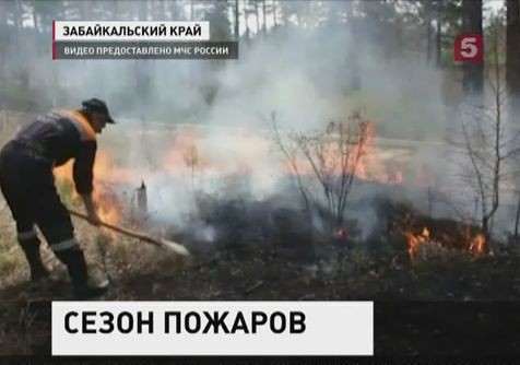 В Забайкалье усиливают группировку по борьбе с лесными пожарами