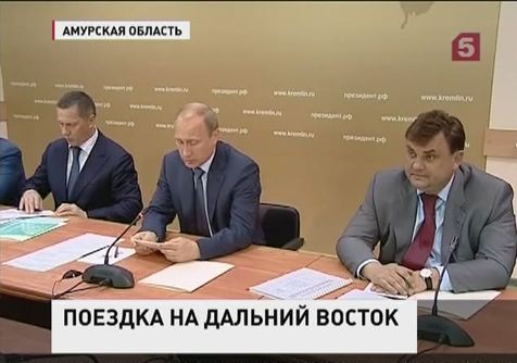 Путин потребовал подходить к решению проблем пострадавших от паводка индивидуально