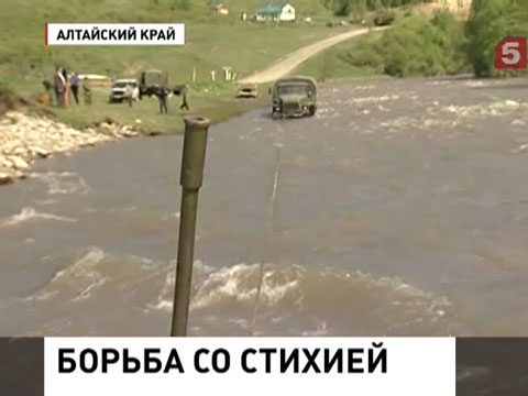 В Алтайском крае вновь поднимается вода