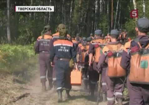 В Тверской области к борьбе с лесными пожарами привлекают народные дружины