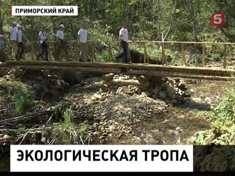 В Сихотэ-Алинском заповеднике завершилось обустройство экологической тропы