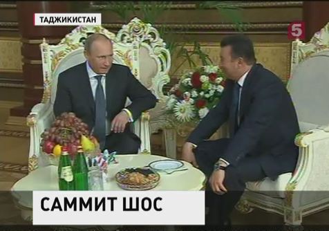 Владимир Путин прибыл в Таджикистан  на саммит ШОС