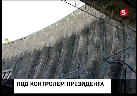 Владимир Путин дал старт Саяно-Шушенской ГЭС