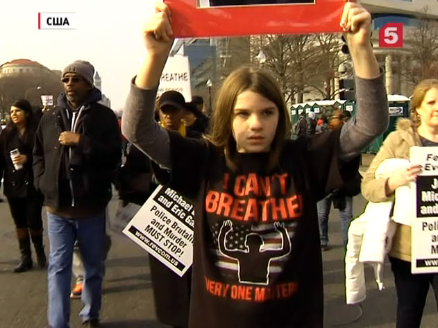 В США не прекращаются митинги против полицейского произвола