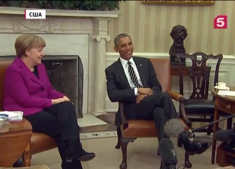 Ситуацию на Украине обсудили канцлер Германии и президент США