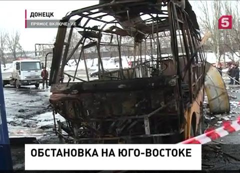 В обстрелах Донецка в ДНР обвиняют диверсантов