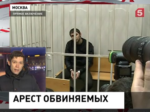 Все пятеро подозреваемых в убийстве Немцова останутся под арестом