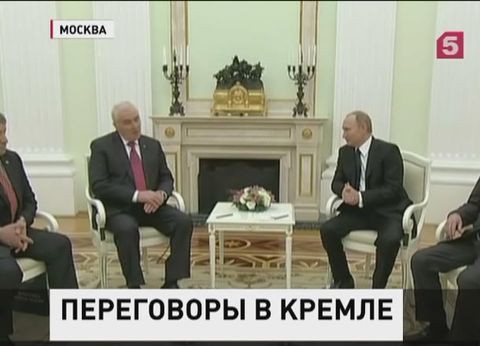 Владимир Путин встретился с президентом Южной Осетии